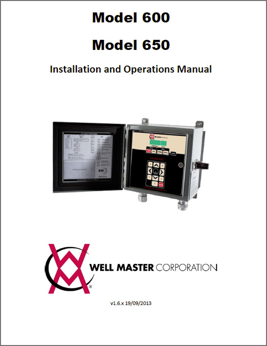 Hawkeye Model 650 installation and operations manual cover